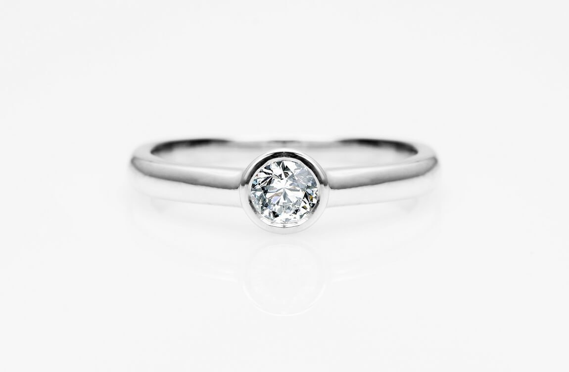 Emaga Złoty pierścionek PBD3893 - Diament